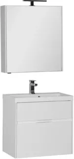 Тумба под раковину Aquanet Латина 179934 60 см белый